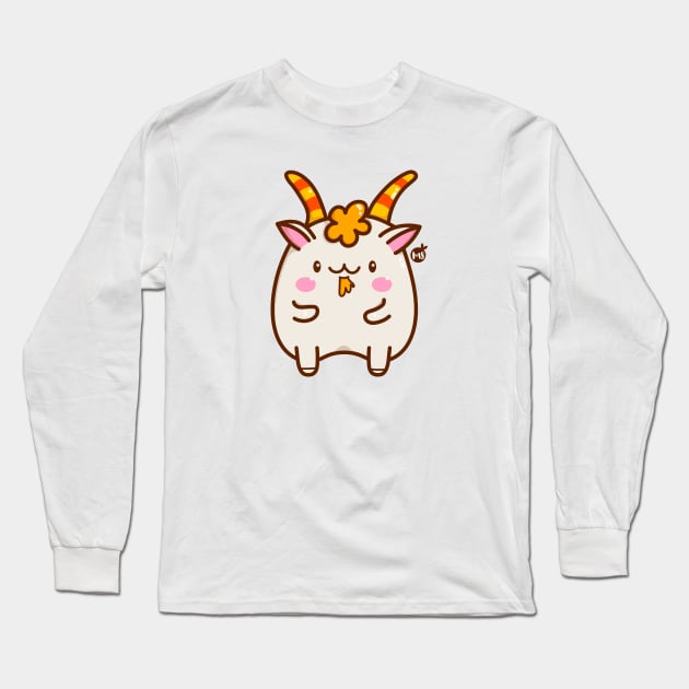 Goat - Chinese Horoscope Long Sleeve T-Shirt by MisturaDesign